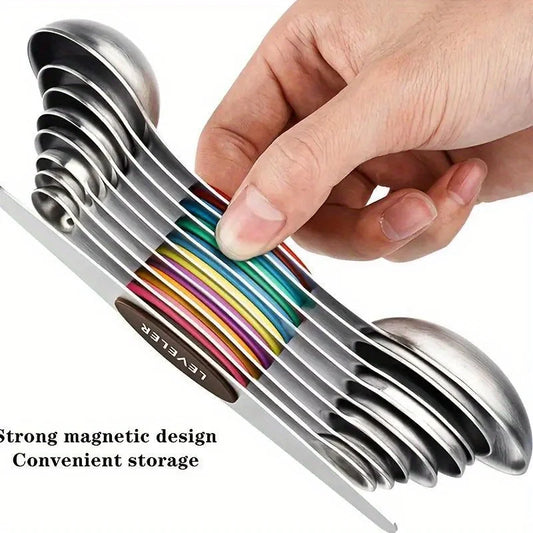 9-Piece Magnetic Measuring Spoon Set