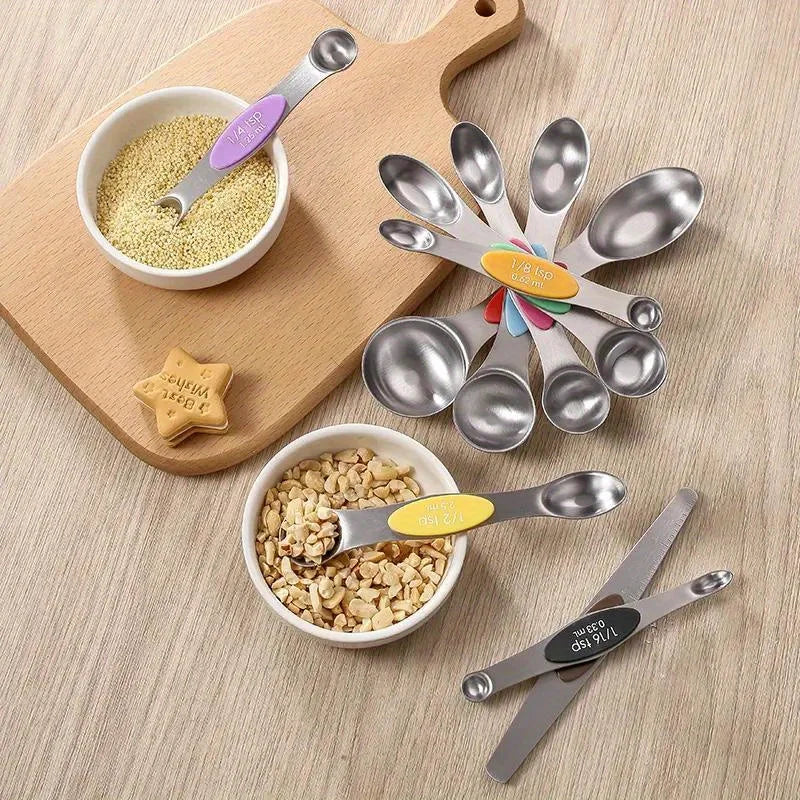 9-Piece Magnetic Measuring Spoon Set
