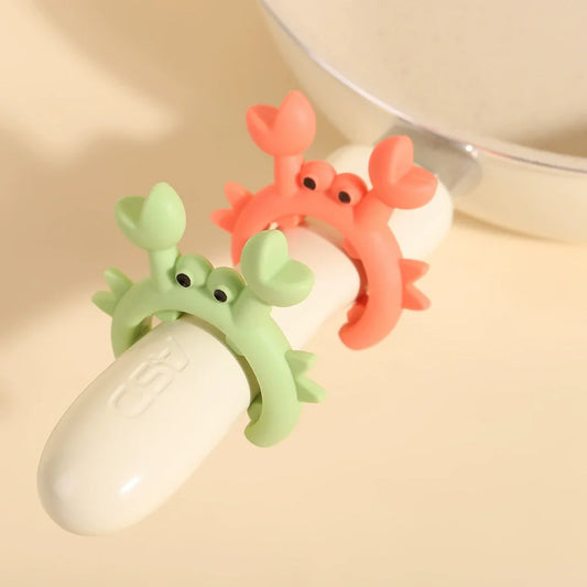 Silicone Crab Spoon Rest & Pot Clip