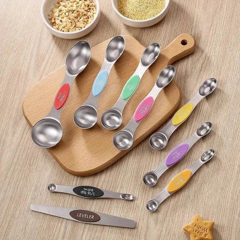 9-Piece Magnetic Measuring Spoon Set