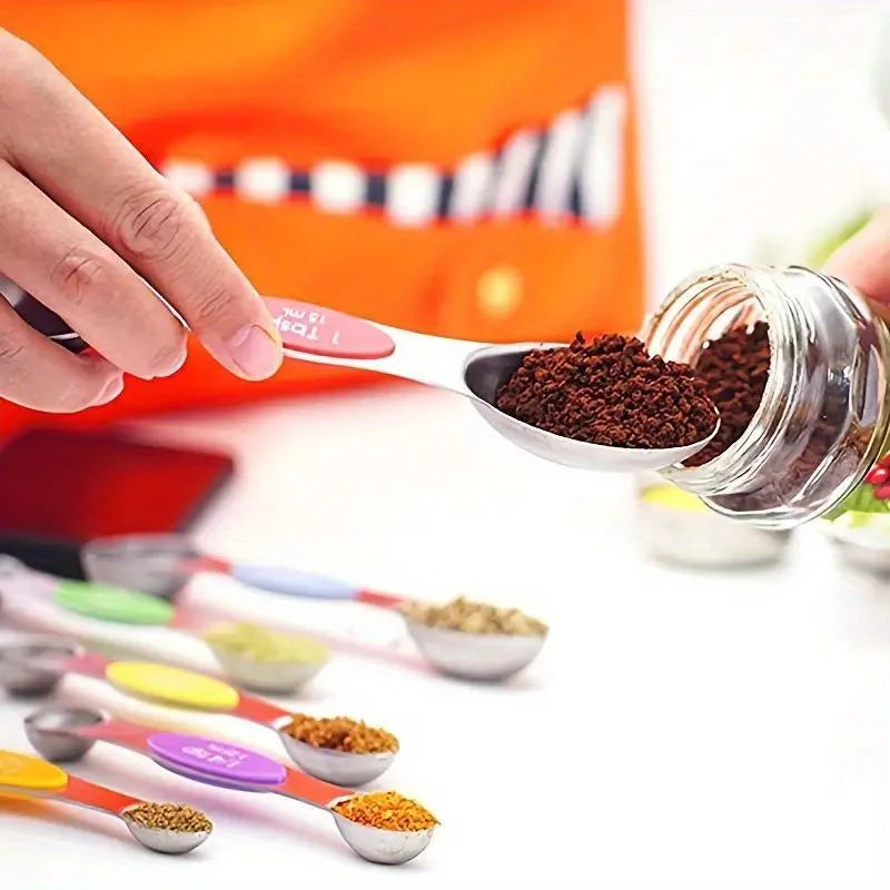 9-Piece Magnetic Measuring Spoon Set