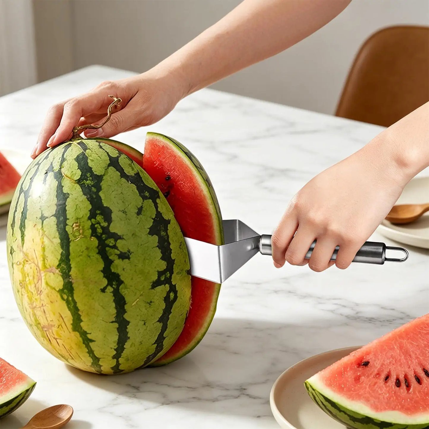Stainless Steel Watermelon Slicer