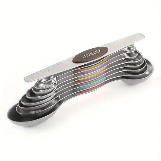 9-Piece Magnetic Measuring Spoon Set