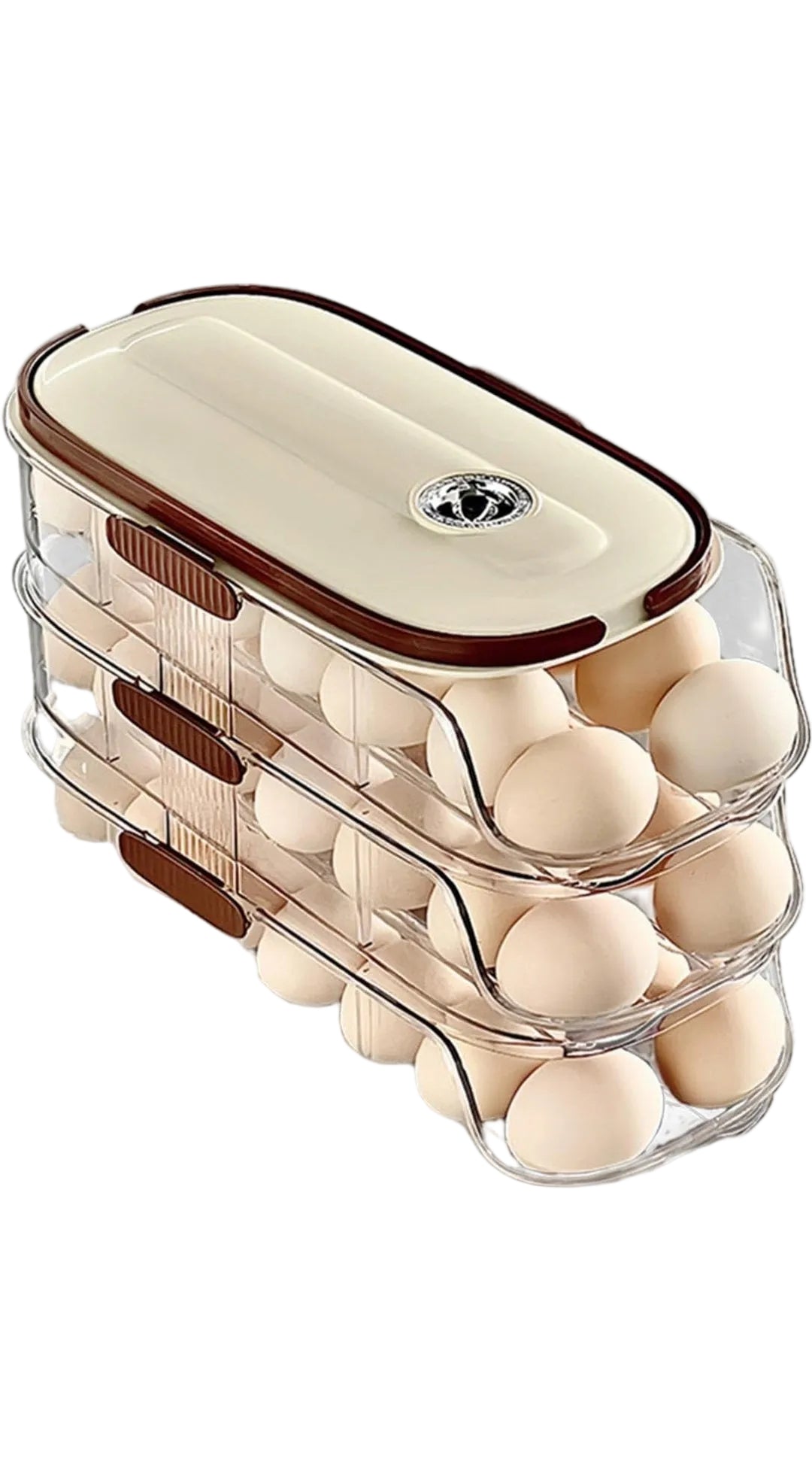 Stackable Egg Storage Rack for Fridge
